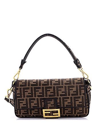 Fendi Baguette NM Bag Zucca Canvas Medium (view 1)