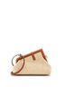 Fendi 100% Raffia Tan First Bag Raffia Small One size - photo 1