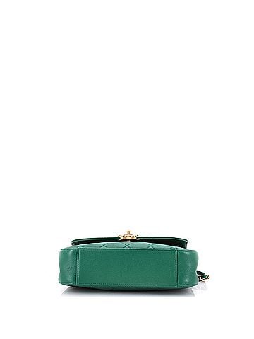Chanel Chain Infinity Top Handle Bag Quilted Lambskin Small (view 2)