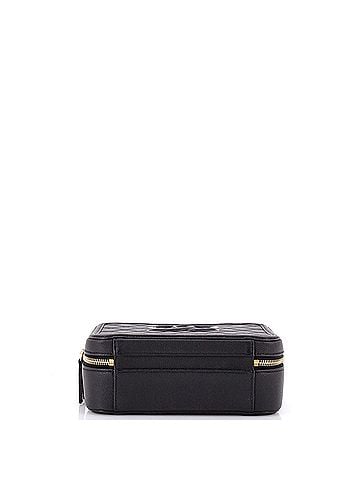 Chanel Filigree Vanity Case Quilted Caviar Medium (view 2)