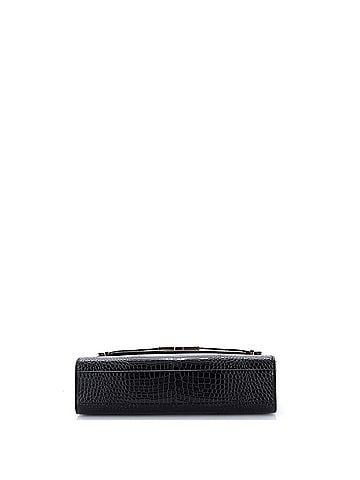 Saint Laurent Manhattan Shoulder Bag Crocodile Embossed Leather Medium (view 2)