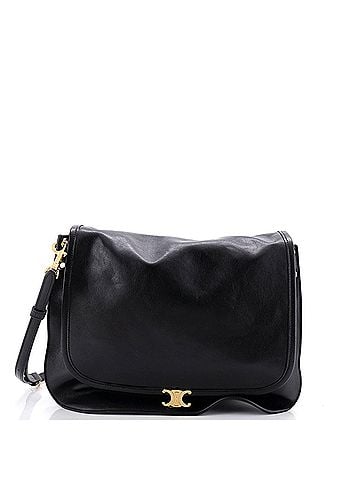 Céline Soft Triomphe Besace Bag Leather Large (view 1)