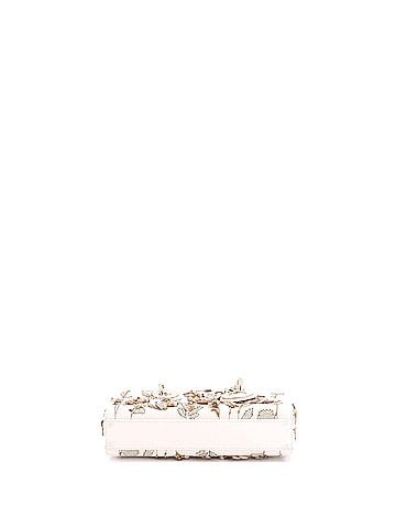 Christian Dior Lady D-Joy Bag Floral Embroidered Leather Small (view 2)