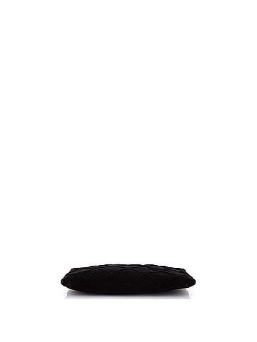 Chanel O Case Clutch 3D Quilted Velvet Medium (view 2)