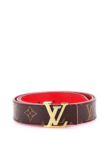 Louis Vuitton LV Initiales Belt Monogram Canvas Medium (view 1)