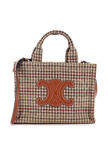 Céline Cabas Thais Tote Tweed Small (view 1)