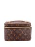 Louis Vuitton 100% Coatead Canvas Brown Nice Vanity Case Macassar Monogram Canvas Mini One size - photo 1