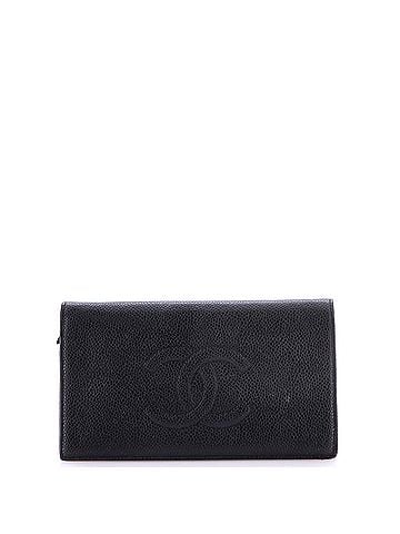 Chanel Timeless L-Yen Wallet Caviar Long (view 1)