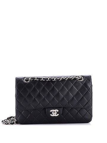Chanel Vintage Classic Double Flap Bag Quilted Lambskin Medium (view 1)