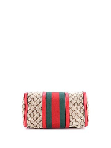 Gucci Vintage Web Boston Bag GG Canvas Medium (view 2)