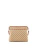 Gucci 100% Canvas Plain Brown Flat Messenger Bag GG Canvas Medium One size - photo 4