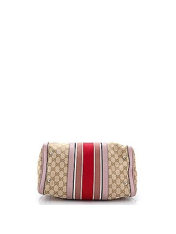Gucci Vintage Web Boston Bag GG Canvas Medium (view 2)