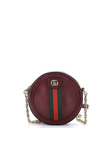 Gucci Ophidia Round Shoulder Bag Leather Mini (view 1)