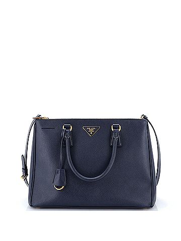 Prada Double Zip Lux Tote Saffiano Leather Medium (view 1)