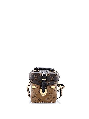 Louis Vuitton Camera Box Handbag Studded Reverse Monogram Canvas (view 1)