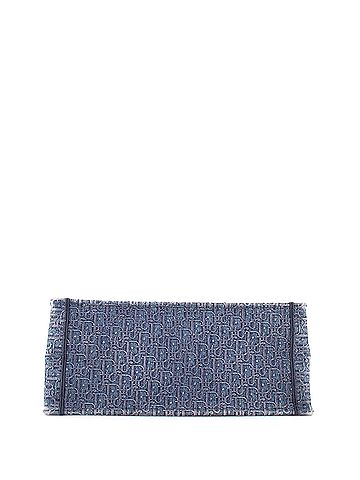 Christian Dior Book Tote Oblique Denim Large (view 2)