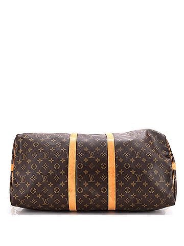 Louis Vuitton Keepall Bandouliere Bag Monogram Canvas 55 (view 2)