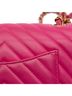 Chanel 100% Lambskin Pink Mini Rectangular Classic Chevron Lambskin Single Flap One size - photo 9