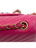 Chanel 100% Lambskin Pink Mini Rectangular Classic Chevron Lambskin Single Flap One size - photo 10