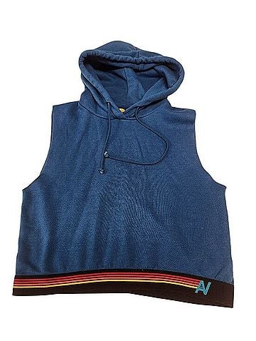 Aviator Nation Logo Stripe Pullover Sweater (view 1)