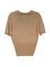 Escada Gold Short Sleeve Blouse Size 12 - photo 2