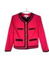 J.Crew 100% Wool 100% Polyester Pink Blue Blazer Size 0X - photo 2