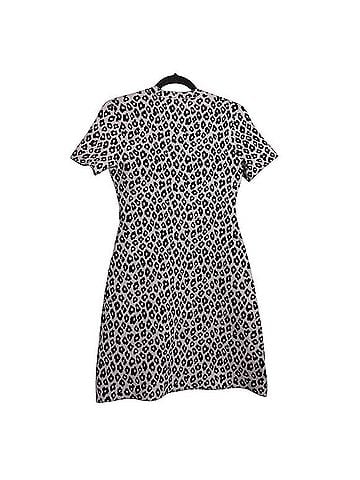 Theory Glossed Leopard T Shirt Dress Casual Dress (view 2)