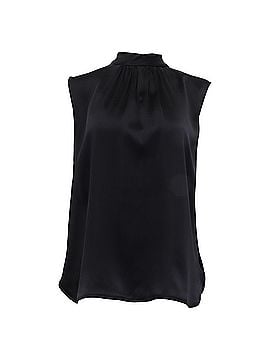 Max Mara Max Mara Dorina Top in Black Silk (view 1)