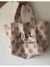 Jill Stuart Polka Dots Pink Ivory Tote One size - photo 3