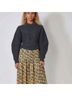 Roseanna 100% Wool Solid Gray Casual Sweaters Size M - photo 4