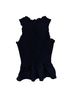 Amanda Uprichard Black Sleeveless Top Size S - photo 2