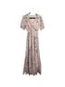 Baltic Born 100% Polyester 100% Polyester Floral Pink Green Casual Dress Size S - photo 1