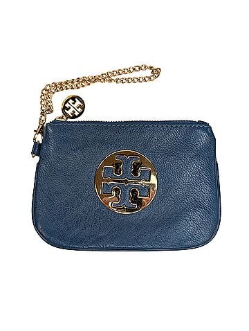 Tory Burch Reva Leather Wristlet (view 1)