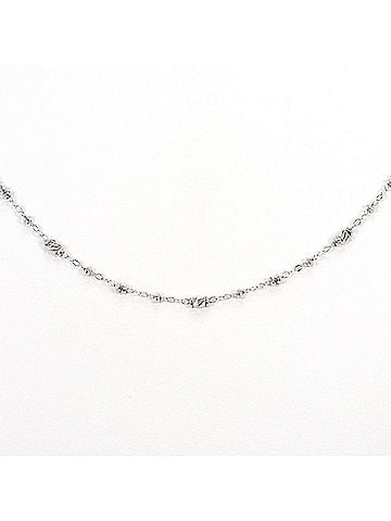 Unbranded PT850 Platinum Necklace, Total Weight 2.2g, 46cm, Like New Condition (view 1)