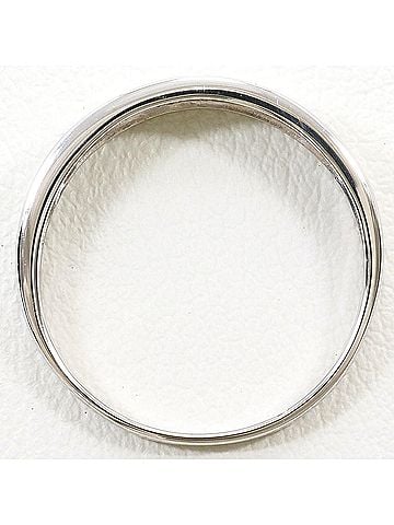 Unbranded K14 14K WG White Gold Ring with 0.07ct Diamond, Total Weight 1.7g, Like New Condition. (view 2)