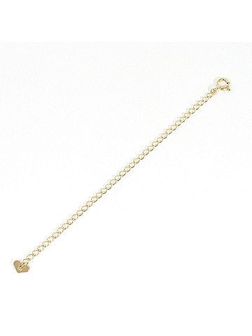 Unbranded K10 10K YG Yellow Gold Adjustable Chain, Total Weight 0.5g, 10cm, Like New Condition (view 1)