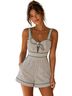 Caroline Constas Stripes White Green Jumpsuit Size XS - photo 1