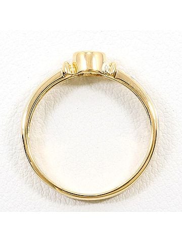 Unbranded PT900 Platinum 18K Yellow Gold Ring with 0.20ct Diamond, Total Weight 2.4g, Like New Condition. (view 2)