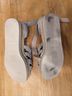 Dolce Vita Gray Sandals Size 7 1/2 - photo 4