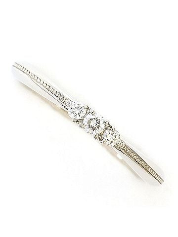 Unbranded PT900 Platinum Ring with Pink Tourmaline and Diamond (0.07 ct), Total Weight 2.4g, Like New Condition. (view 1)