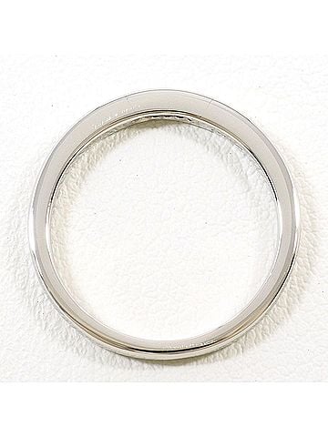 Unbranded PT900 Platinum Ring with 1 Diamond (0.05 ct), Total Weight 4.0g, Like New Condition. (view 2)