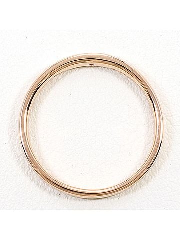 Unbranded K10 10K Pink Gold Ring, 1 Diamond, 0.01ct, Total Weight 2.2g, Like New Condition. (view 2)