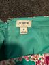 J.Crew Floral Multi Color Casual Skirt Size 8 - photo 3