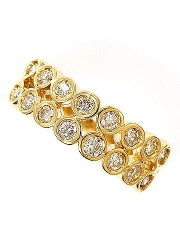 Unbranded 18K (18-karat) Yellow Gold Ring with 0.50ct Diamond, Certificate of Authenticity Included, Total Weight 4.8g, Like New Condition. (view 1)