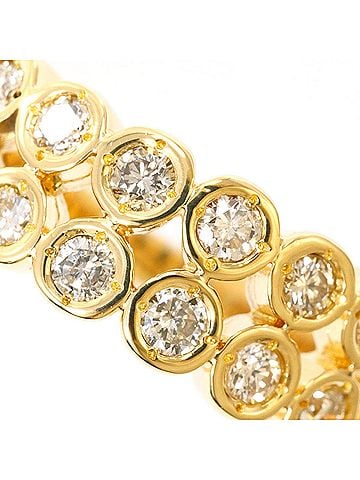 Unbranded 18K (18-karat) Yellow Gold Ring with 0.50ct Diamond, Certificate of Authenticity Included, Total Weight 4.8g, Like New Condition. (view 2)