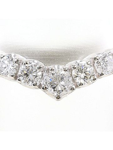 Unbranded PT900 Platinum Ring with 0.50ct Diamond, Certificate of Authenticity Included, Total Weight 3.5g, Like New Condition. (view 2)