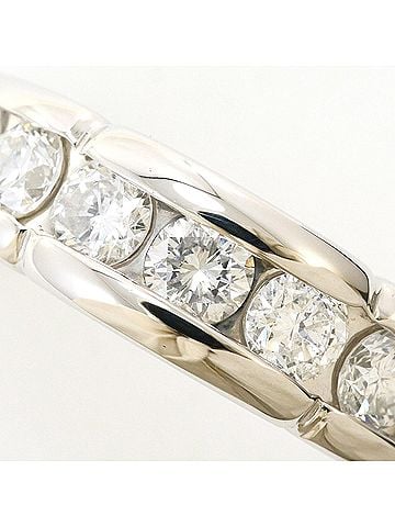 Unbranded PT900 Platinum Ring, 1 Diamond (1.00ct), with Certificate of Authenticity, Total Weight 7.4g, Like New Condition. (view 2)