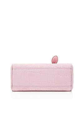 Jacquemus Jacquemus Croc Embossed Suede Le Turismo Small Bowling Bag (view 2)