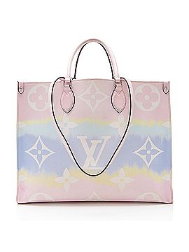 Louis Vuitton Louis Vuitton Giant Monogram Canvas Escale Onthego GM Tote (view 1)