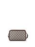 Gucci 100% Coatead Canvas Brown Interlocking G Patch Camera Bag GG Coated Canvas Mini One size - photo 4